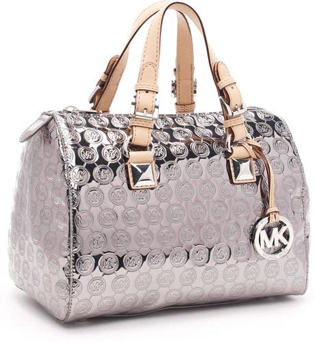 michael kors grayson silver.